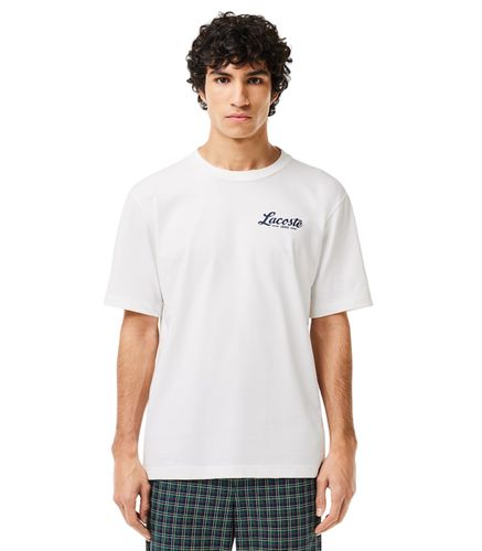 Camiseta Blanca para Hombre S - Lacoste - Modalova