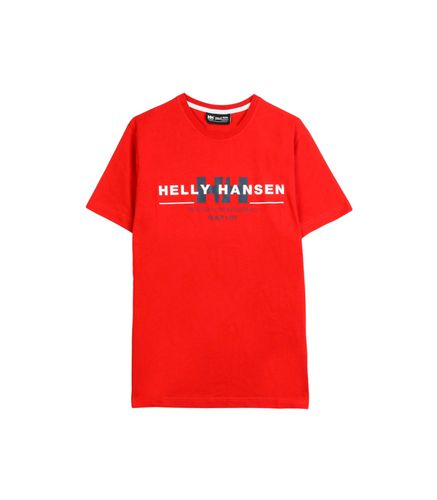 Camiseta Roja para Hombre L - Helly Hansen - Modalova