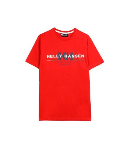 Camiseta Roja para Hombre M - Helly Hansen - Modalova