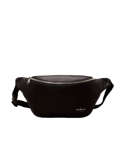 Riñonera Negra para Hombre - Monogram U - Calvin Klein - Modalova