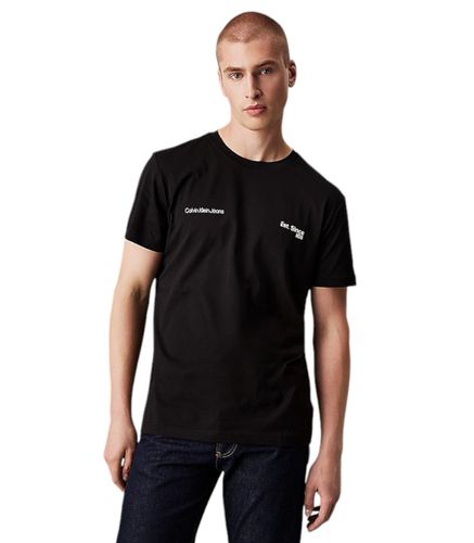 Camiseta Negra para Hombre - 1978 M - Calvin Klein - Modalova