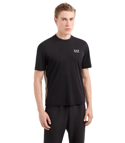 Armani - Camiseta Negra para Hombre M - EA7 - Modalova