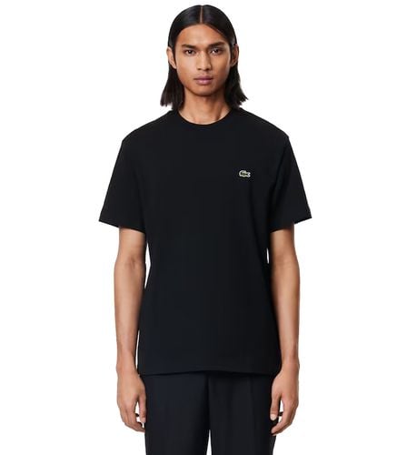 Camiseta Negra para Hombres - Algodón XL - Lacoste - Modalova