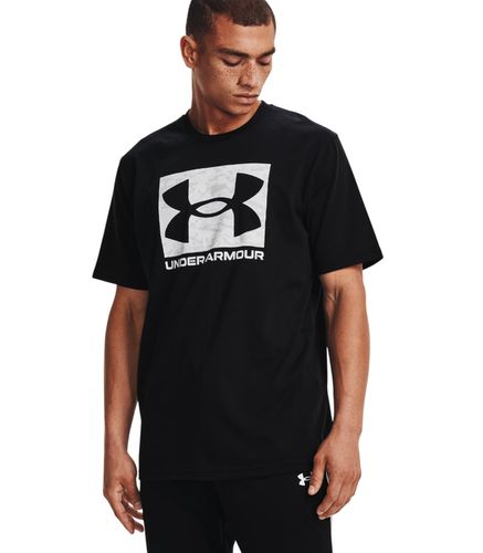 Camiseta Negra para Hombre - Camo Boxed Logo L - Under Armour - Modalova