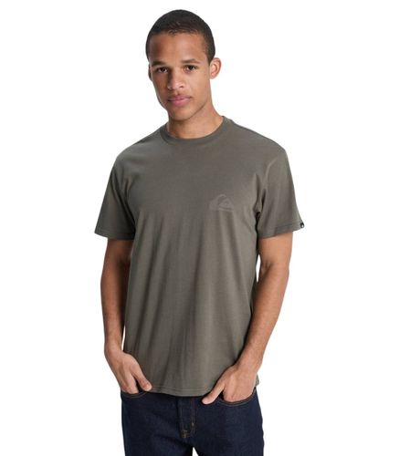 Camiseta Gris para Hombre - Mini Logo S - Quiksilver - Modalova