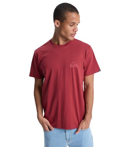 Camiseta Roja para Hombre - EV Mini Logo L - Quiksilver - Modalova