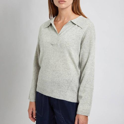 Light Cashmere Wide Collar Jumper - Scott & Scott London - Modalova