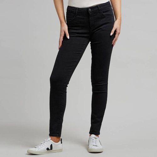 Black Skinny Stretch Jeans - Wrangler - Modalova