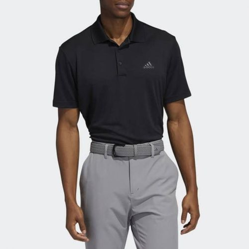 Black Adidas Stretch Polo Shirt - Adidas Golf - Modalova