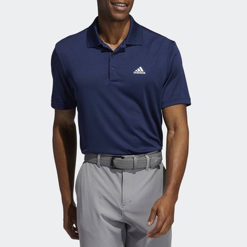 Navy Adidas Stretch Polo Shirt - Adidas Golf - Modalova