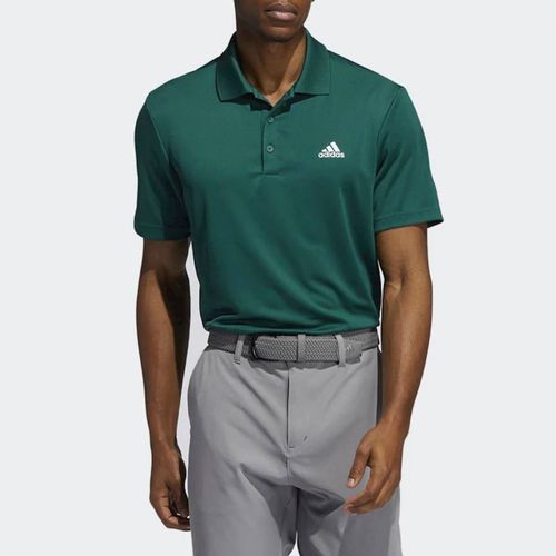 Green Adidas Stretch Polo Shirt - Adidas Golf - Modalova