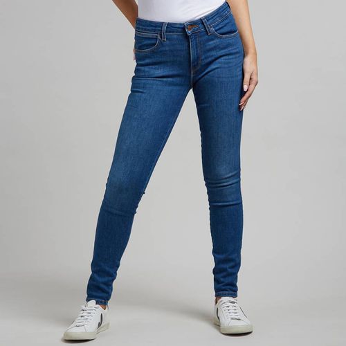 Blue Skinny Stretch Jeans - Wrangler - Modalova
