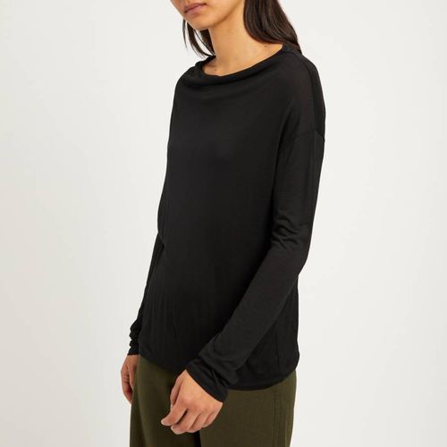 Black Drop Shoulder Top - Vince - Modalova