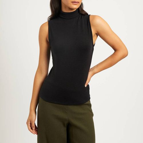 Black Sleeveless Wool Blend Top - Vince - Modalova