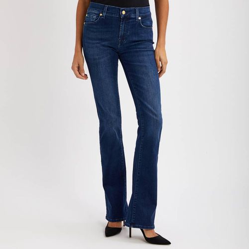 Dark Blue Bootcut Stretch Jeans - 7 For All Mankind - Modalova