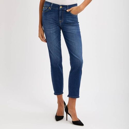 Dark Blue Roxanne Slim Stretch Jeans - 7 For All Mankind - Modalova