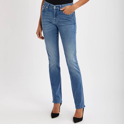 Blue Kimmie Straight Jeans - 7 For All Mankind - Modalova