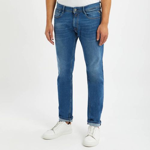 Rocco Comfort Straight Stretch Jeans - Replay - Modalova