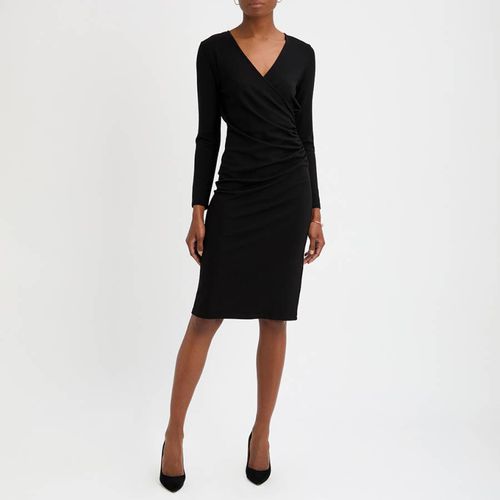 Black Alex Jersey Wrap Dress - L K Bennett - Modalova