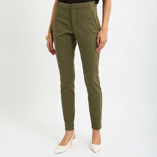 Khaki Slim Trousers - Inwear - Modalova