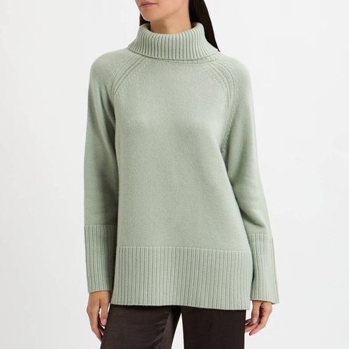 Sage Cashmere Roll Neck Tunic - N°· Eleven - Modalova