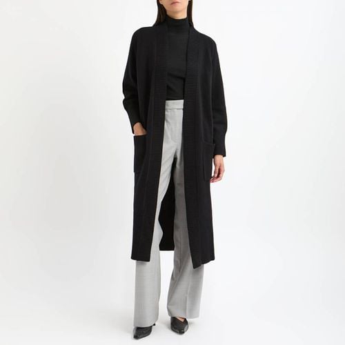 Black Wool Longline Cardigan - N°· Eleven - Modalova