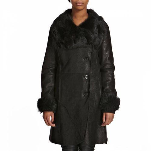 Warm Merino Shearling Sheepskin Coat - Shearling Boutique - Modalova