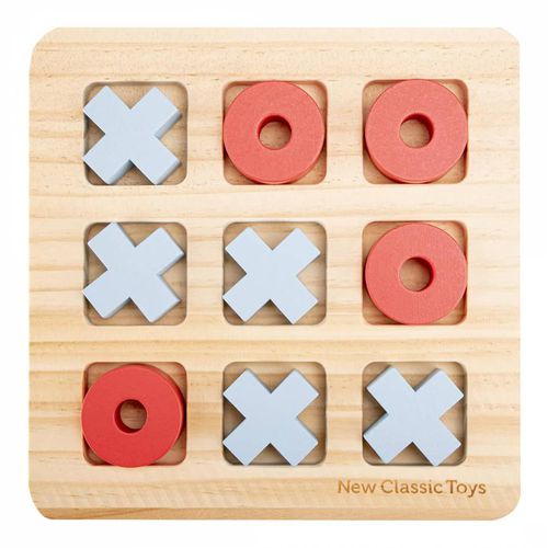 Tic-Tac-Toe Wooden Board Game - New Classic Toys - Modalova