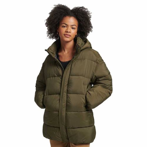 Olive Cocoon Padded Parka Jacket - Superdry - Modalova