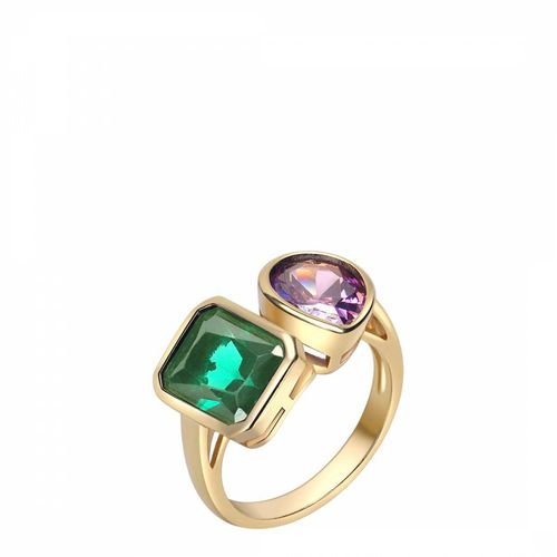 K Gold Queen of Stones Ring - Celeste Starre - Modalova