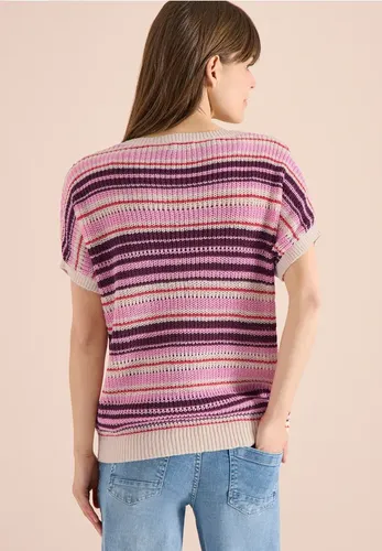 Kurzarm Pullover aus Bändchengarn - cecil - Modalova