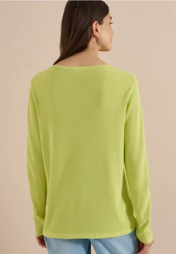 Pullover mit Rundhals und Struktur - cecil - Modalova