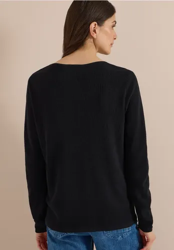 Pullover mit Rundhals und Struktur - cecil - Modalova