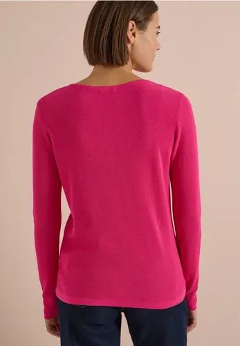 Pullover mit Rundhals und Struktur - cecil - Modalova