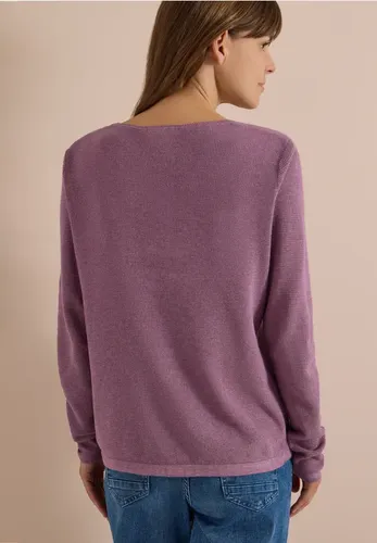 Pullover mit Rundhals und Struktur - cecil - Modalova