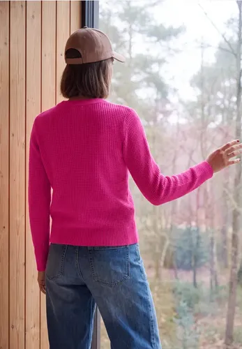 Pullover mit Rundhals und Struktur - cecil - Modalova