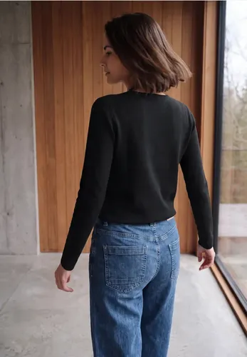 Langarm Pullover mit Rundhals und Struktur - cecil - Modalova
