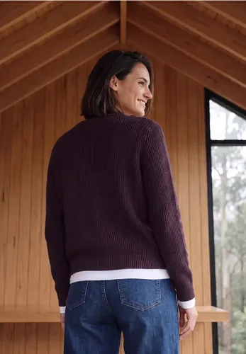 Pullover mit Rundhals und Struktur - cecil - Modalova