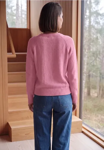 Pullover mit Rundhals und Strukturmix - cecil - Modalova