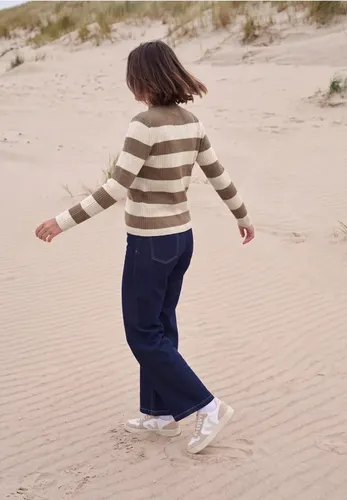 Pullover mit Turtle Neck und Streifen - cecil - Modalova
