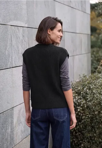 Pullunder mit Turtle Neck und Zopfdetails - cecil - Modalova