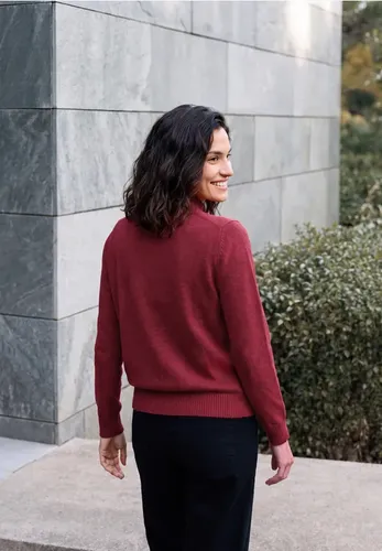 Pullover in Unifarbe mit Turtle Neck - cecil - Modalova