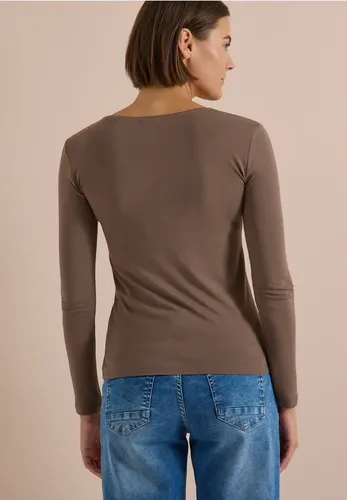 Basic Shirt mit Rundhals im 2er-Pack - cecil - Modalova