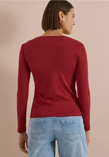 Basic Shirt mit Rundhals im 2er-Pack - cecil - Modalova