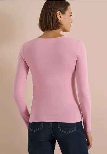 Basic Shirt mit Rundhals im 2er-Pack - cecil - Modalova