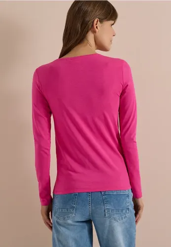 Basic Shirt mit Rundhals im 2er-Pack - cecil - Modalova