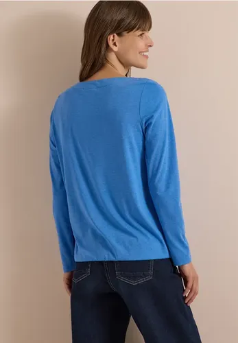 Langarm Shirt mit U-Boot-Ausschnitt - cecil - Modalova