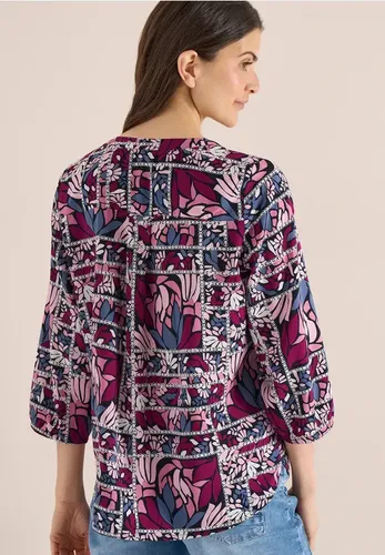 Arm Bluse mit Patchwork-Print - cecil - Modalova