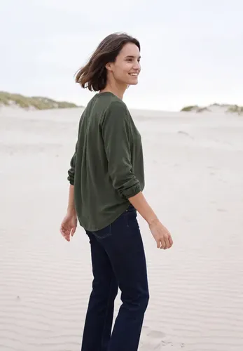 CECIL Langarm Tunika mit Split Neck - cecil - Modalova