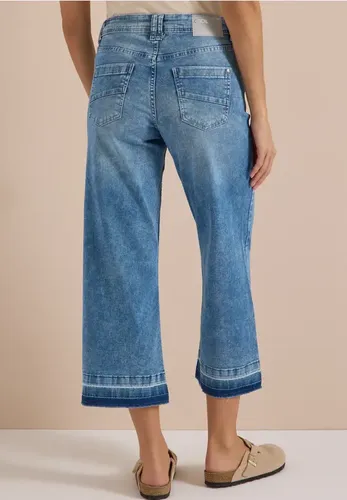Straight Leg Jeans mit frasigem Saum - cecil - Modalova